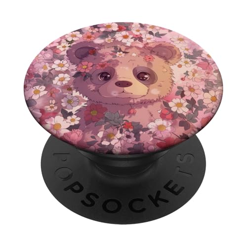 Bär PopSockets Klebender PopGrip von Cute Funny Animals