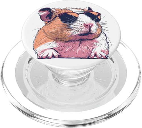 Lustige Hamster Retro Vintage Sonnenbrille PopSockets PopGrip für MagSafe von Cute Funny Animals