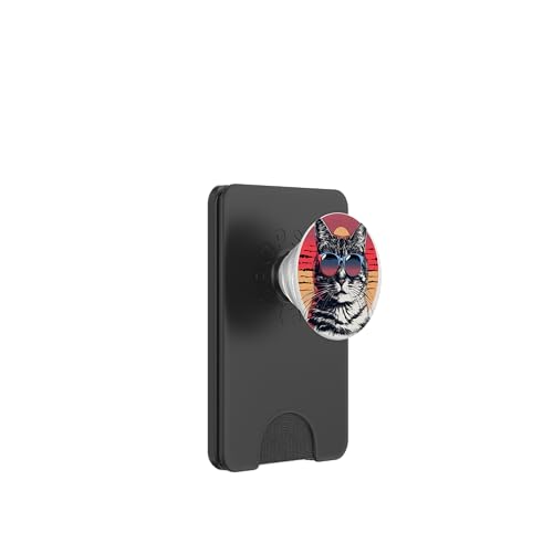 Lustige Katze PopSockets PopWallet für MagSafe von Cute Funny Animals