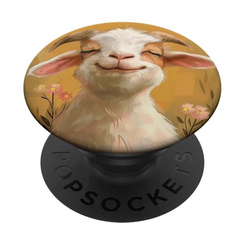 Lustige Ziege PopSockets Klebender PopGrip Lustige Ziege PopSockets Klebender PopGrip von Cute Funny Animals