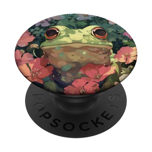 Lustiger Frosch PopSockets Klebender PopGrip Lustiger Frosch PopSockets Klebender PopGrip von Cute Funny Animals
