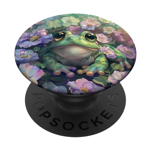 Lustiger Frosch PopSockets Klebender PopGrip Lustiger Frosch PopSockets Klebender PopGrip von Cute Funny Animals