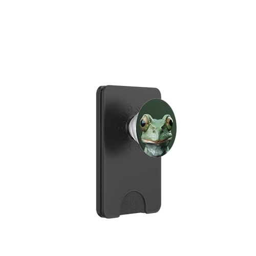 Lustiger Frosch PopSockets PopWallet für MagSafe Lustiger Frosch PopSockets PopWallet für MagSafe von Cute Funny Animals