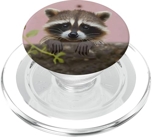 Lustiger Waschbär PopSockets PopGrip für MagSafe Lustiger Waschbär PopSockets PopGrip für MagSafe von Cute Funny Animals