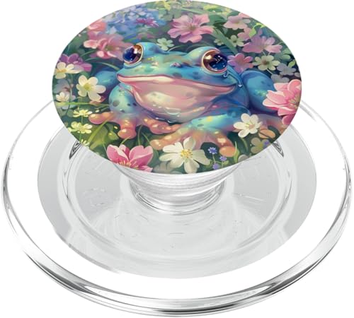 Süßer Frosch PopSockets PopGrip für MagSafe von Cute Funny Animals