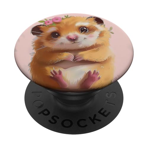 Süßer Hamster PopSockets Klebender PopGrip Süßer Hamster PopSockets Klebender PopGrip von Cute Funny Animals