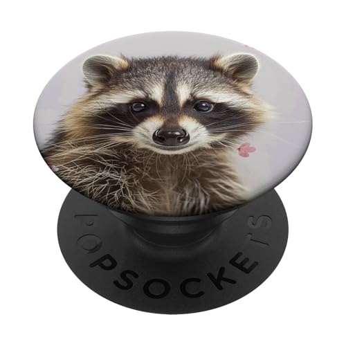 Süßer Waschbär PopSockets Klebender PopGrip Süßer Waschbär PopSockets Klebender PopGrip von Cute Funny Animals