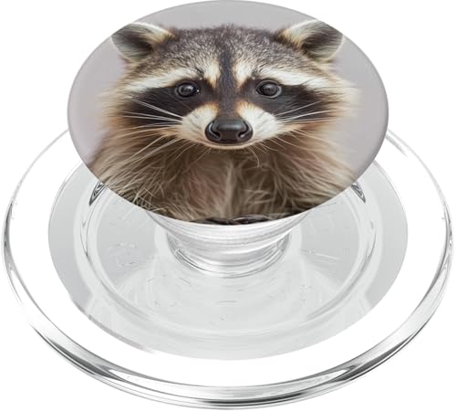 Süßer Waschbär PopSockets PopGrip für MagSafe Süßer Waschbär PopSockets PopGrip für MagSafe von Cute Funny Animals