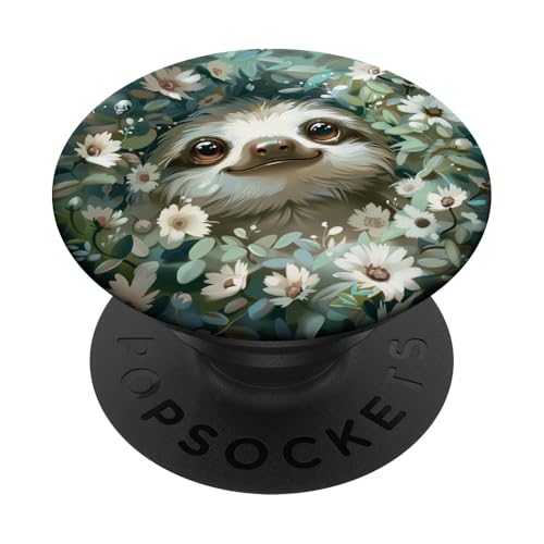 Süßes Faultier PopSockets Klebender PopGrip Süßes Faultier PopSockets Klebender PopGrip von Cute Funny Animals