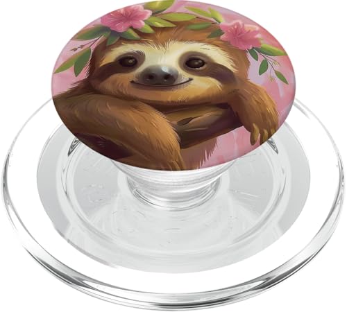 Süßes Faultier PopSockets PopGrip für MagSafe Süßes Faultier PopSockets PopGrip für MagSafe von Cute Funny Animals