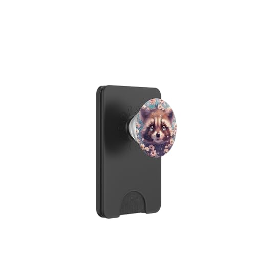 Waschbär PopSockets PopWallet für MagSafe Waschbär PopSockets PopWallet für MagSafe von Cute Funny Animals