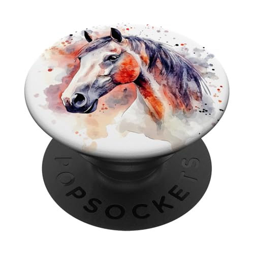 Schickes Pferdeliebhaber Pferde Design für Reiten PopSockets Klebender PopGrip Schickes Pferdeliebhaber Pferde Design für Reiten PopSockets Klebender PopGrip von Cute Horse Designs for Horse Lover