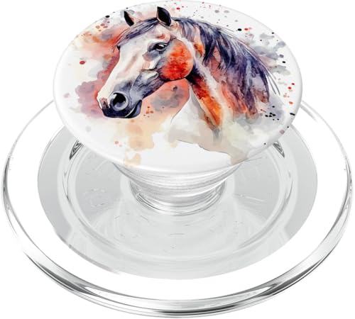 Schickes Pferdeliebhaber Pferde Design für Reiten PopSockets PopGrip für MagSafe Schickes Pferdeliebhaber Pferde Design für Reiten PopSockets PopGrip für MagSafe von Cute Horse Designs for Horse Lover