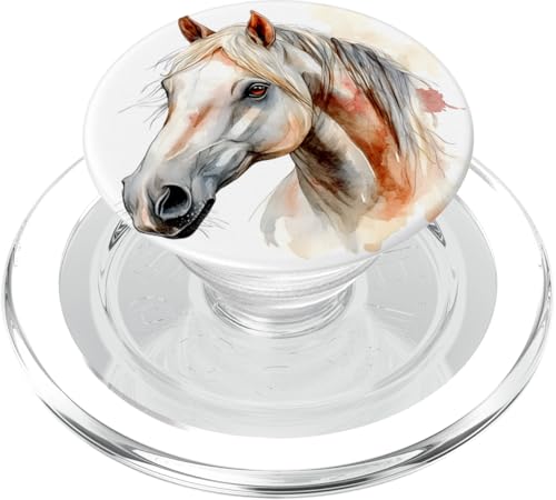 Schickes Pferdeliebhaber Pferde Design für Reiten PopSockets PopGrip für MagSafe Schickes Pferdeliebhaber Pferde Design für Reiten PopSockets PopGrip für MagSafe von Cute Horse Designs for Horse Lover