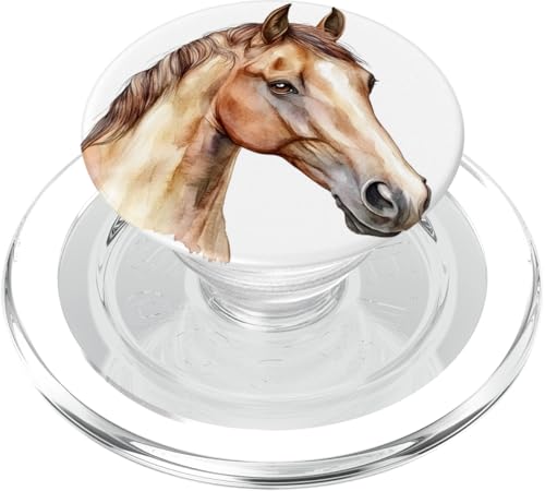 Schickes Pferdeliebhaber Pferde Design für Reiten PopSockets PopGrip für MagSafe Schickes Pferdeliebhaber Pferde Design für Reiten PopSockets PopGrip für MagSafe von Cute Horse Designs for Horse Lover