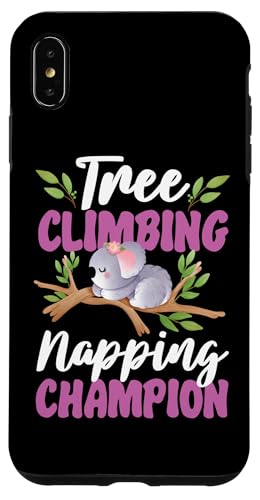 Koala: Baumklettern, Nickerchen Champion Hülle für iPhone XS Max Koala: Baumklettern, Nickerchen Champion Hülle für iPhone XS Max von Cute Koala Designs For Girls And Boys