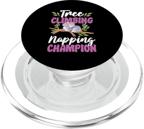 Koala: Baumklettern, Nickerchen Champion PopSockets PopGrip für MagSafe von Cute Koala Designs For Girls And Boys