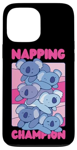Koala: Champion beim Nickerchen Hülle für iPhone 13 Pro Max von Cute Koala Designs For Girls And Boys