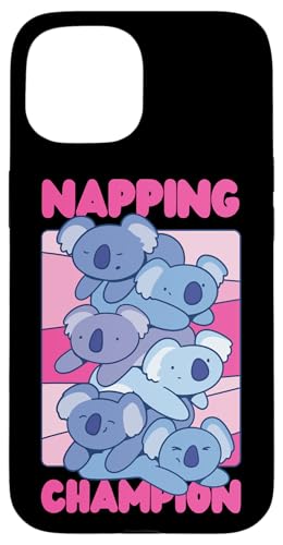 Koala: Champion beim Nickerchen Hülle für iPhone 15 Koala: Champion beim Nickerchen Hülle für iPhone 15 von Cute Koala Designs For Girls And Boys