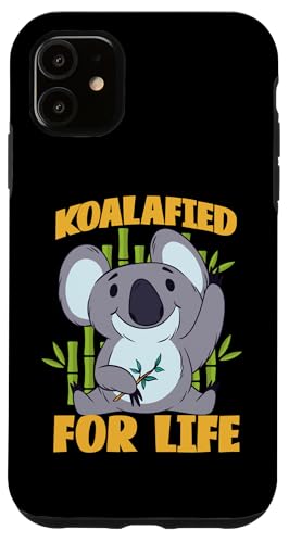 Koala: Ein Leben lang koalafiert Hülle für iPhone 11 Koala: Ein Leben lang koalafiert Hülle für iPhone 11 von Cute Koala Designs For Girls And Boys