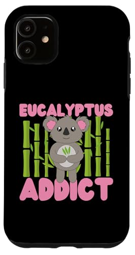 Koala: Eukalyptus Addict Hülle für iPhone 11 von Cute Koala Designs For Girls And Boys