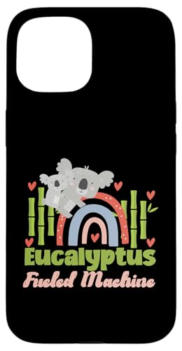 Koala: Eukalyptus-Maschine Hülle für iPhone 15 Koala: Eukalyptus-Maschine Hülle für iPhone 15 von Cute Koala Designs For Girls And Boys