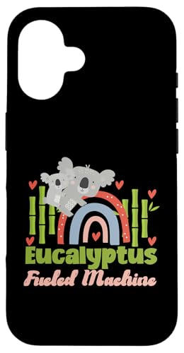 Koala: Eukalyptus-Maschine Hülle für iPhone 16 Koala: Eukalyptus-Maschine Hülle für iPhone 16 von Cute Koala Designs For Girls And Boys