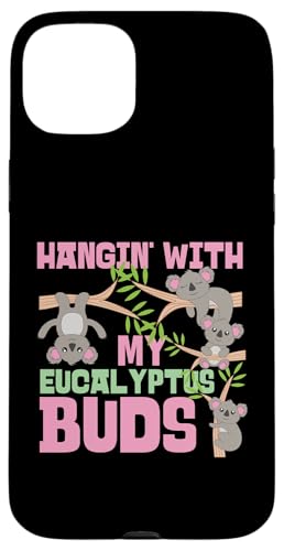 Koala: Hangin' With My Eukalyptus Buds Hülle für iPhone 15 Plus Koala: Hangin' With My Eukalyptus Buds Hülle für iPhone 15 Plus von Cute Koala Designs For Girls And Boys