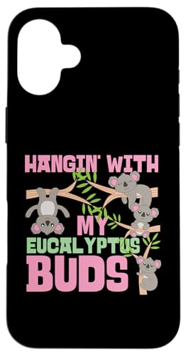 Koala: Hangin' With My Eukalyptus Buds Hülle für iPhone 16 Plus Koala: Hangin' With My Eukalyptus Buds Hülle für iPhone 16 Plus von Cute Koala Designs For Girls And Boys