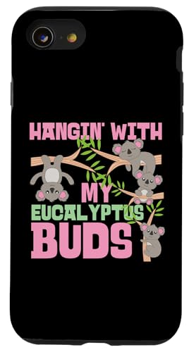 Koala: Hangin' With My Eukalyptus Buds Hülle für iPhone SE (2020) / 7 / 8 von Cute Koala Designs For Girls And Boys