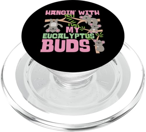 Koala: Hangin' With My Eukalyptus Buds PopSockets PopGrip für MagSafe Koala: Hangin' With My Eukalyptus Buds PopSockets PopGrip für MagSafe von Cute Koala Designs For Girls And Boys