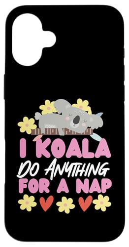 Koala: Ich Koala tue alles für ein Nickerchen Hülle für iPhone 16 Plus Koala: Ich Koala tue alles für ein Nickerchen Hülle für iPhone 16 Plus von Cute Koala Designs For Girls And Boys