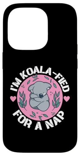 Koala: Ich bin für ein Nickerchen koalafiert Hülle für iPhone 14 Pro von Cute Koala Designs For Girls And Boys