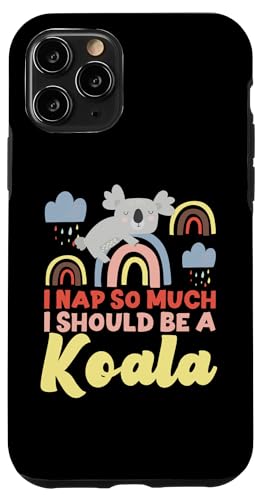 Koala: Ich mache so viel Nickerchen, dass ich ein Koala sein sollte Hülle für iPhone 11 Pro Koala: Ich mache so viel Nickerchen, dass ich ein Koala sein sollte Hülle für iPhone 11 Pro von Cute Koala Designs For Girls And Boys