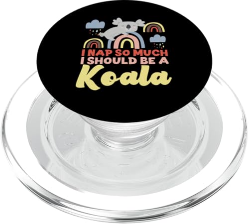 Koala: Ich mache so viel Nickerchen, dass ich ein Koala sein sollte PopSockets PopGrip für MagSafe Koala: Ich mache so viel Nickerchen, dass ich ein Koala sein sollte PopSockets PopGrip für MagSafe von Cute Koala Designs For Girls And Boys