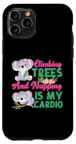 Koala: Kletterbäume und Nickerchen ist mein Cardio Hülle für iPhone 11 Pro Koala: Kletterbäume und Nickerchen ist mein Cardio Hülle für iPhone 11 Pro von Cute Koala Designs For Girls And Boys