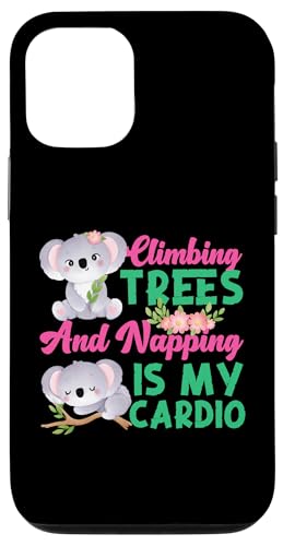 Koala: Kletterbäume und Nickerchen ist mein Cardio Hülle für iPhone 12/12 Pro Koala: Kletterbäume und Nickerchen ist mein Cardio Hülle für iPhone 12/12 Pro von Cute Koala Designs For Girls And Boys