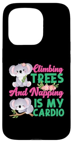 Koala: Kletterbäume und Nickerchen ist mein Cardio Hülle für iPhone 15 Pro Koala: Kletterbäume und Nickerchen ist mein Cardio Hülle für iPhone 15 Pro von Cute Koala Designs For Girls And Boys