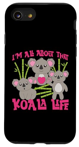 Koala: Mir dreht sich alles um das Koala-Leben Hülle für iPhone SE (2020) / 7 / 8 von Cute Koala Designs For Girls And Boys