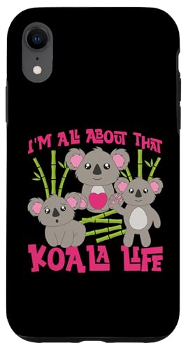 Koala: Mir dreht sich alles um das Koala-Leben Hülle für iPhone XR Koala: Mir dreht sich alles um das Koala-Leben Hülle für iPhone XR von Cute Koala Designs For Girls And Boys