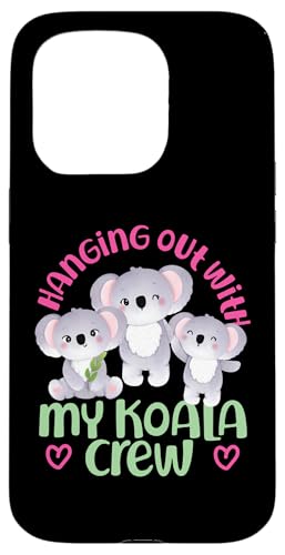 Koala: Mit meiner Koala-Crew abhängen Hülle für iPhone 15 Pro Koala: Mit meiner Koala-Crew abhängen Hülle für iPhone 15 Pro von Cute Koala Designs For Girls And Boys