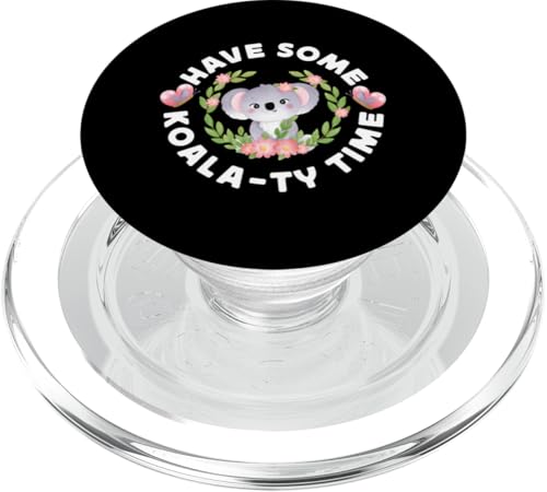 Koala: Verbringen Sie etwas Koala-Zeit PopSockets PopGrip für MagSafe von Cute Koala Designs For Girls And Boys