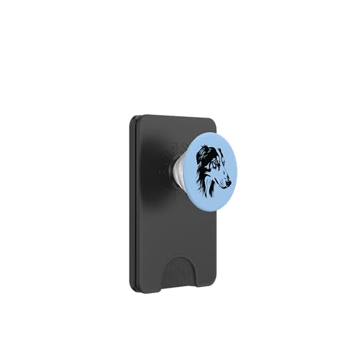 Mens & Womens Logo Illustration Russian Borzoi Dog Lover PopSockets PopWallet für MagSafe Mens & Womens Logo Illustration Russian Borzoi Dog Lover PopSockets PopWallet für MagSafe von Cute Long Nose Borzoi Gift Shirts & Hoodies