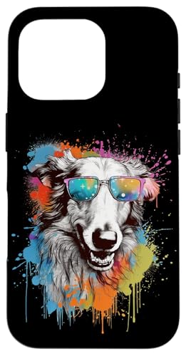 Sunglasses Watercolor Paint Splash Russian Borzoi Dog Lover Hülle für iPhone 16 Pro Sunglasses Watercolor Paint Splash Russian Borzoi Dog Lover Hülle für iPhone 16 Pro von Cute Long Nose Borzoi Gift Shirts & Hoodies