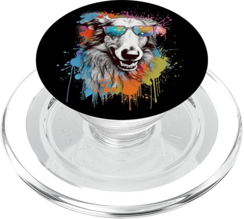Sunglasses Watercolor Paint Splash Russian Borzoi Dog Lover PopSockets PopGrip für MagSafe Sunglasses Watercolor Paint Splash Russian Borzoi Dog Lover PopSockets PopGrip für MagSafe von Cute Long Nose Borzoi Gift Shirts & Hoodies