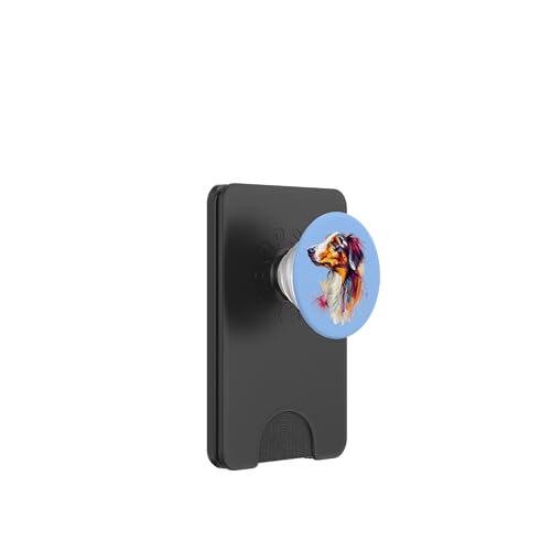 Womens Colorful Watercolor Art Russian Borzoi Dog Lover PopSockets PopWallet für MagSafe Womens Colorful Watercolor Art Russian Borzoi Dog Lover PopSockets PopWallet für MagSafe von Cute Long Nose Borzoi Gift Shirts & Hoodies