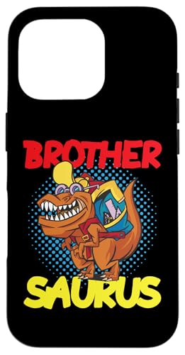 Bruder Saurus Hülle für iPhone 16 Pro Bruder Saurus Hülle für iPhone 16 Pro von Cute Matching Dinosaur Family Outfits