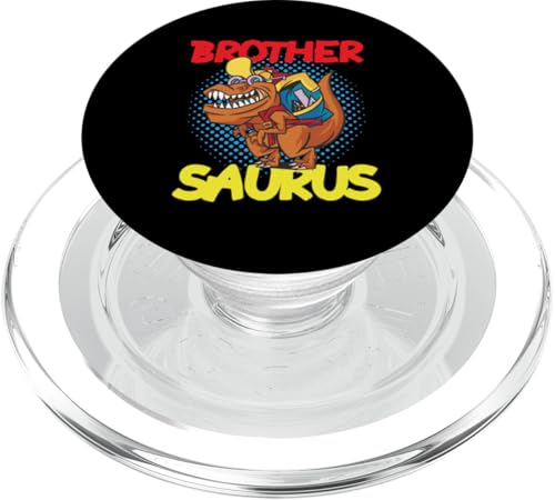 Bruder Saurus PopSockets PopGrip für MagSafe Bruder Saurus PopSockets PopGrip für MagSafe von Cute Matching Dinosaur Family Outfits