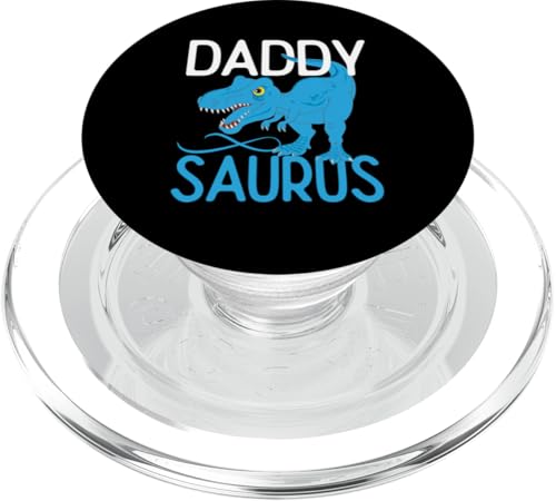 Daddy Saurus Dinosaurier PopSockets PopGrip für MagSafe von Cute Matching Dinosaur Family Outfits