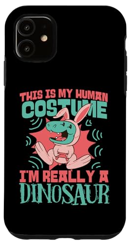 Das ist mein menschliches Kostüm, ich bin wirklich ein Dinosaurier Hülle für iPhone 11 Das ist mein menschliches Kostüm, ich bin wirklich ein Dinosaurier Hülle für iPhone 11 von Cute Matching Dinosaur Family Outfits